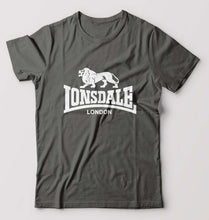 Load image into Gallery viewer, Lonsdale T-Shirt for Men-Charcoal-Ektarfa.online