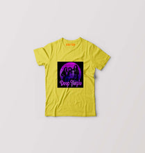 Load image into Gallery viewer, Deep Purple Kids T-Shirt for Boy/Girl-Yellow-Ektarfa.online