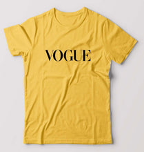 Load image into Gallery viewer, Vogue T-Shirt for Men-Golden yellow-Ektarfa.online