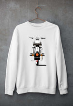 Load image into Gallery viewer, Bullet With Your Number Unisex Sweatshirt for Men/Women-White-Ektarfa.online