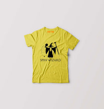 Load image into Gallery viewer, Table Tennis (TT) Wizard Kids T-Shirt for Boy/Girl-Yellow-Ektarfa.online