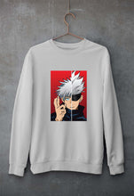 Load image into Gallery viewer, Sukuna Anime Unisex Sweatshirt for Men/Women-Grey Melange-Ektarfa.online