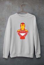 Load image into Gallery viewer, Iron Man Unisex Sweatshirt for Men/Women-Grey Melange-Ektarfa.online
