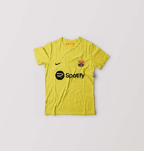 Load image into Gallery viewer, Barcelona 2022-23 Kids T-Shirt for Boy/Girl-Yellow-Ektarfa.online