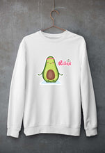 Load image into Gallery viewer, Avocado Relax Unisex Sweatshirt for Men/Women-White-Ektarfa.online