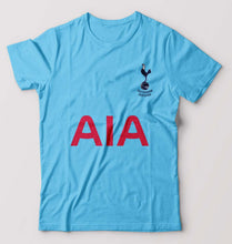 Load image into Gallery viewer, Tottenham Hotspur F.C. 2021-22 T-Shirt for Men-Light Blue-Ektarfa.online