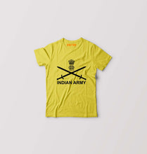 Load image into Gallery viewer, Indian Army Kids T-Shirt for Boy/Girl-Yellow-Ektarfa.online