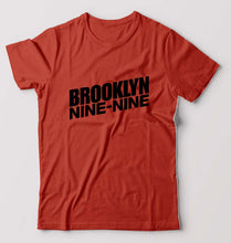 Load image into Gallery viewer, Brooklyn Nine-Nine T-Shirt for Men-Brick Red-Ektarfa.online