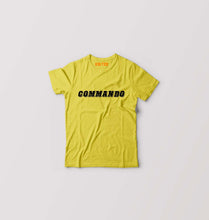 Load image into Gallery viewer, Commando Kids T-Shirt for Boy/Girl-Yellow-Ektarfa.online