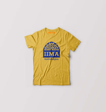 Load image into Gallery viewer, IIMA Ahmedabad Kids T-Shirt for Boy/Girl-Golden Yellow-Ektarfa.online