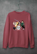 Load image into Gallery viewer, Demon Slayer Unisex Sweatshirt for Men/Women-Coral-Ektarfa.online