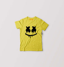 Load image into Gallery viewer, Marshmello Kids T-Shirt for Boy/Girl-Yellow-Ektarfa.online