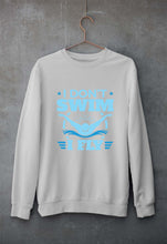 Load image into Gallery viewer, Swim Unisex Sweatshirt for Men/Women-Grey Melange-Ektarfa.online