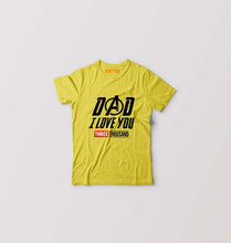 Load image into Gallery viewer, Dad I Love You 3000 Kids T-Shirt for Boy/Girl-Yellow-Ektarfa.online