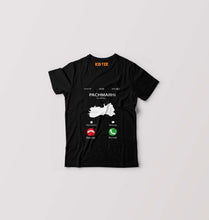 Load image into Gallery viewer, Pachmarhi Calling Kids T-Shirt for Boy/Girl-Black-Ektarfa.online