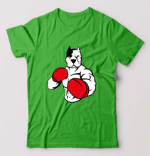 Load image into Gallery viewer, Pitbull Boxing T-Shirt for Men-flag green-Ektarfa.online