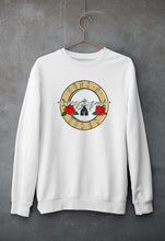 Load image into Gallery viewer, Guns and Roses Unisex Sweatshirt for Men/Women-White-Ektarfa.online