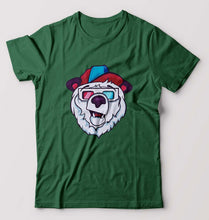 Load image into Gallery viewer, Bear T-Shirt for Men-Dark Green-Ektarfa.online