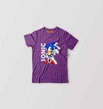 Load image into Gallery viewer, Sonic Kids T-Shirt for Boy/Girl-Purple-Ektarfa.online