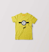 Load image into Gallery viewer, Minion Smile Kids T-Shirt for Boy/Girl-Yellow-Ektarfa.online
