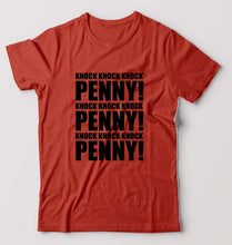Load image into Gallery viewer, the big bang theory Penny T-Shirt for Men-Brick Red-Ektarfa.online