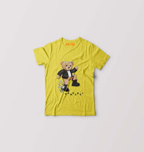 Load image into Gallery viewer, Domrebel Taddy Kids T-Shirt for Boy/Girl-Yellow-Ektarfa.online
