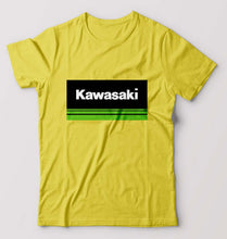 Load image into Gallery viewer, Kawasaki T-Shirt for Men-Yellow-Ektarfa.online