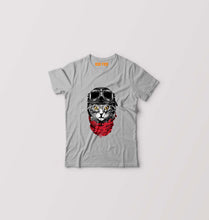 Load image into Gallery viewer, Cat Kids T-Shirt for Boy/Girl-Grey-Ektarfa.online