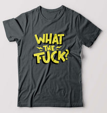 Load image into Gallery viewer, What The Fuck T-Shirt for Men-Steel Grey-Ektarfa.online