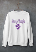 Load image into Gallery viewer, Deep Purple Unisex Sweatshirt for Men/Women-White-Ektarfa.online