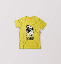 Load image into Gallery viewer, PUG Kids T-Shirt for Boy/Girl-Yellow-Ektarfa.online