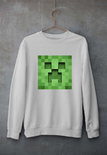 Load image into Gallery viewer, Minecraft Unisex Sweatshirt for Men/Women-Grey Melange-Ektarfa.online