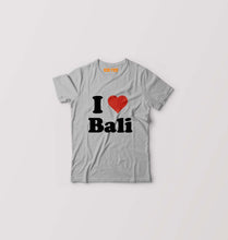 Load image into Gallery viewer, I Love Bali Kids T-Shirt for Boy/Girl-Grey-Ektarfa.online