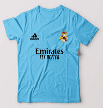 Load image into Gallery viewer, Real Madrid 2021-22 T-Shirt for Men-Light Blue-Ektarfa.online
