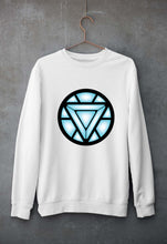 Load image into Gallery viewer, ARC REACTOR Iron Man Superhero Unisex Sweatshirt for Men/Women-White-Ektarfa.online