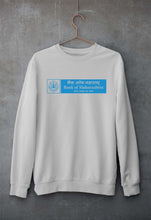 Load image into Gallery viewer, Bank of Maharashtra Unisex Sweatshirt for Men/Women-Grey Melange-Ektarfa.online