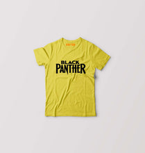 Load image into Gallery viewer, Black Panther Superhero Kids T-Shirt for Boy/Girl-Yellow-Ektarfa.online
