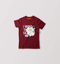 Load image into Gallery viewer, Cat Kids T-Shirt for Boy/Girl-Maroon-Ektarfa.online
