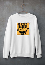Load image into Gallery viewer, Keith Haring Funny Unisex Sweatshirt for Men/Women-White-Ektarfa.online