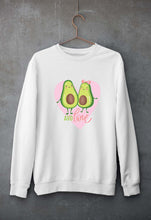 Load image into Gallery viewer, Avocado Love Unisex Sweatshirt for Men/Women-White-Ektarfa.online