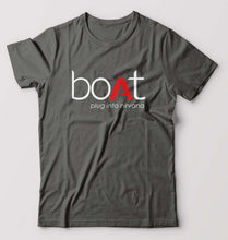 Load image into Gallery viewer, Boat T-Shirt for Men-Charcoal-Ektarfa.online