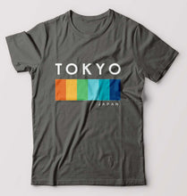 Load image into Gallery viewer, Tokyo Japan T-Shirt for Men-Charcoal-Ektarfa.online