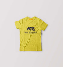 Load image into Gallery viewer, optimum nutrition Kids T-Shirt for Boy/Girl-Yellow-Ektarfa.online