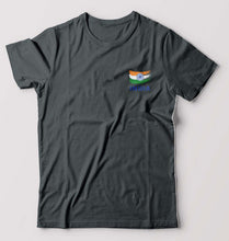 Load image into Gallery viewer, India T-Shirt for Men-Steel grey-Ektarfa.online