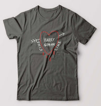 Load image into Gallery viewer, Harry Styles T-Shirt for Men-Charcoal-Ektarfa.online