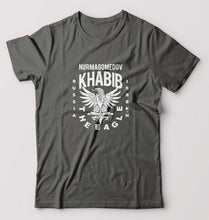 Load image into Gallery viewer, Khabib The Eagle Nurmagomedov T-Shirt for Men-Charcoal-Ektarfa.online