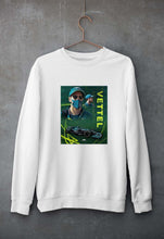 Load image into Gallery viewer, Sebastian Vettel F1 Unisex Sweatshirt for Men/Women-White-Ektarfa.online