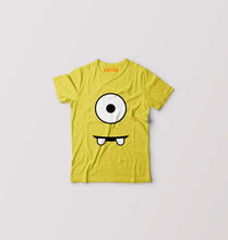 Load image into Gallery viewer, Minion Eye & Teeth Kids T-Shirt for Boy/Girl-Yellow-Ektarfa.online