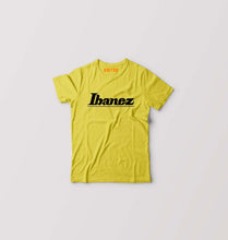 Load image into Gallery viewer, Ibanez Guitar Kids T-Shirt for Boy/Girl-Yellow-Ektarfa.online