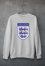 Load image into Gallery viewer, England Football Unisex Sweatshirt for Men/Women-Grey Melange-Ektarfa.online